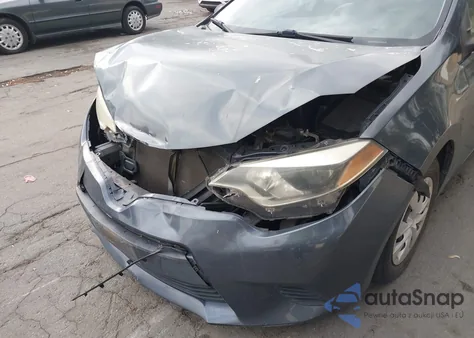 2015 Toyota Corolla L из США, поврежденный, VIN 5YFBURHE3FP243897